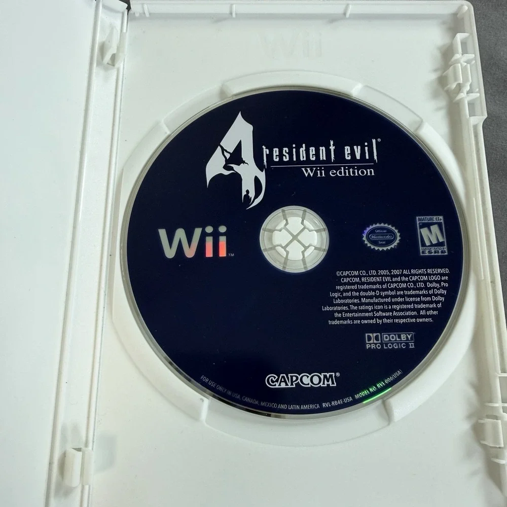 Resident Evil 4 Nintendo Wii Edition (2007) -‎ Tested Working No Manual